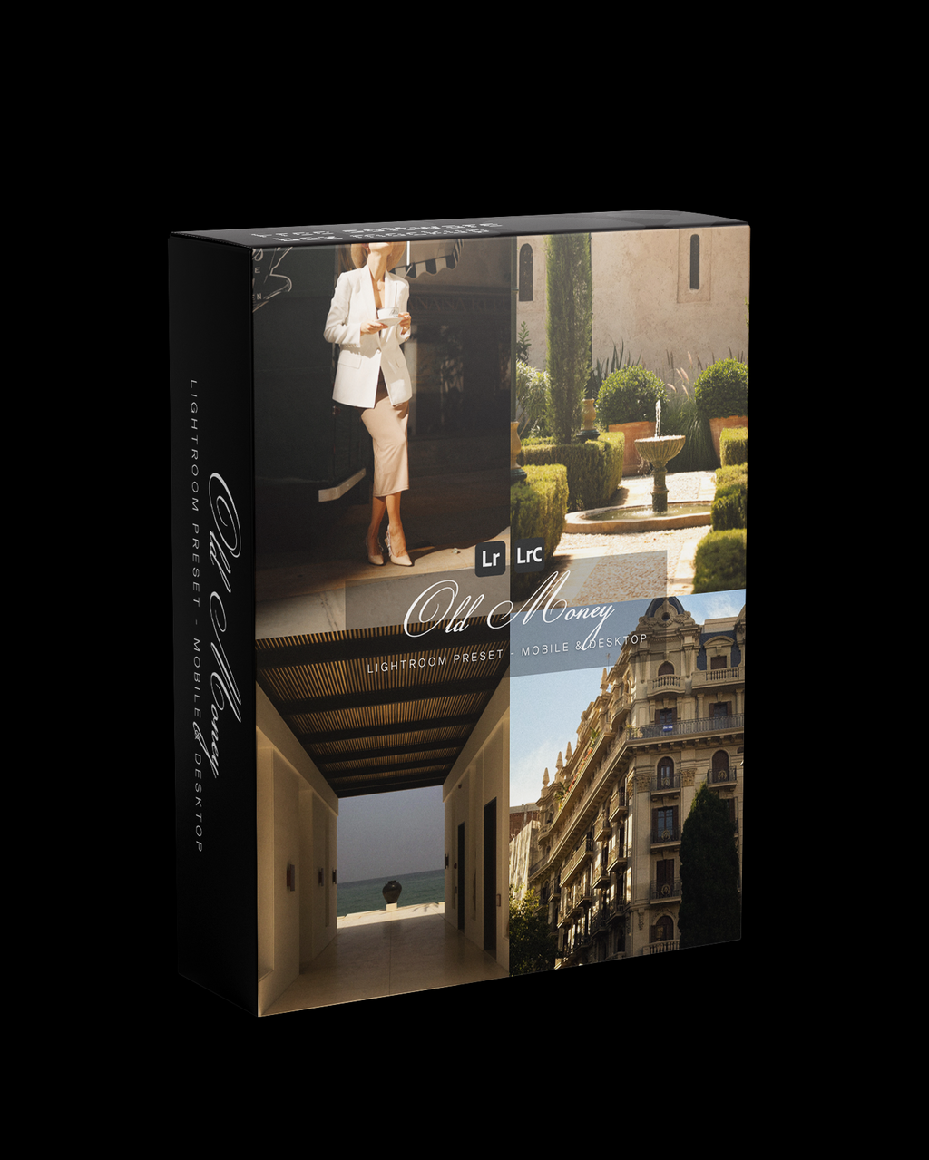 Dark Luxury + Old Money - Lightroom Preset